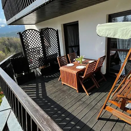 Apartment Dziki Panorama Gor, Duzy Taras Z Widokiem Na Gory *