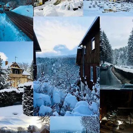 Dziki Panorama Gor, Duzy Taras Z Widokiem Na Gory Apartment Szklarska Poreba