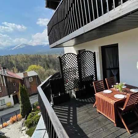 Apartment Dziki Panorama Gor, Duzy Taras Z Widokiem Na Gory *